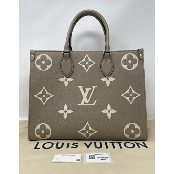 Louis Vuitton OnTheGo Tote MM Turtle Dove Brand New Rare! - Picture 3 of 14